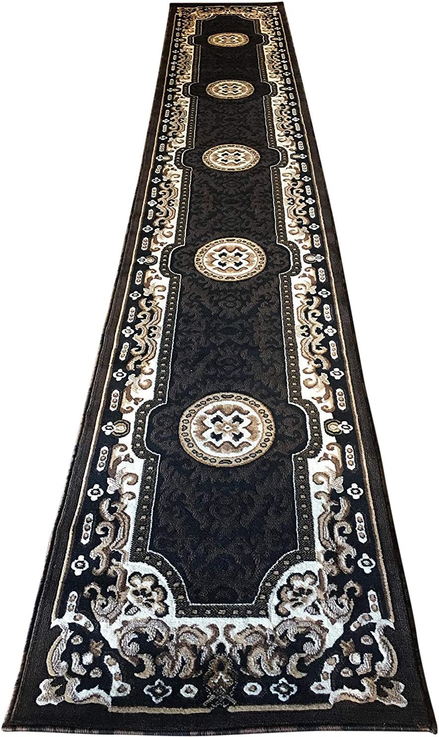 YHSF Traditional Floral Design Area Rug