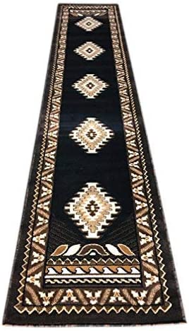 YHSF South West Native American Style Area Rug D143 Kingdom Design
