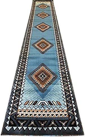 YHSF South West Native American Style Area Rug D143 Kingdom Design