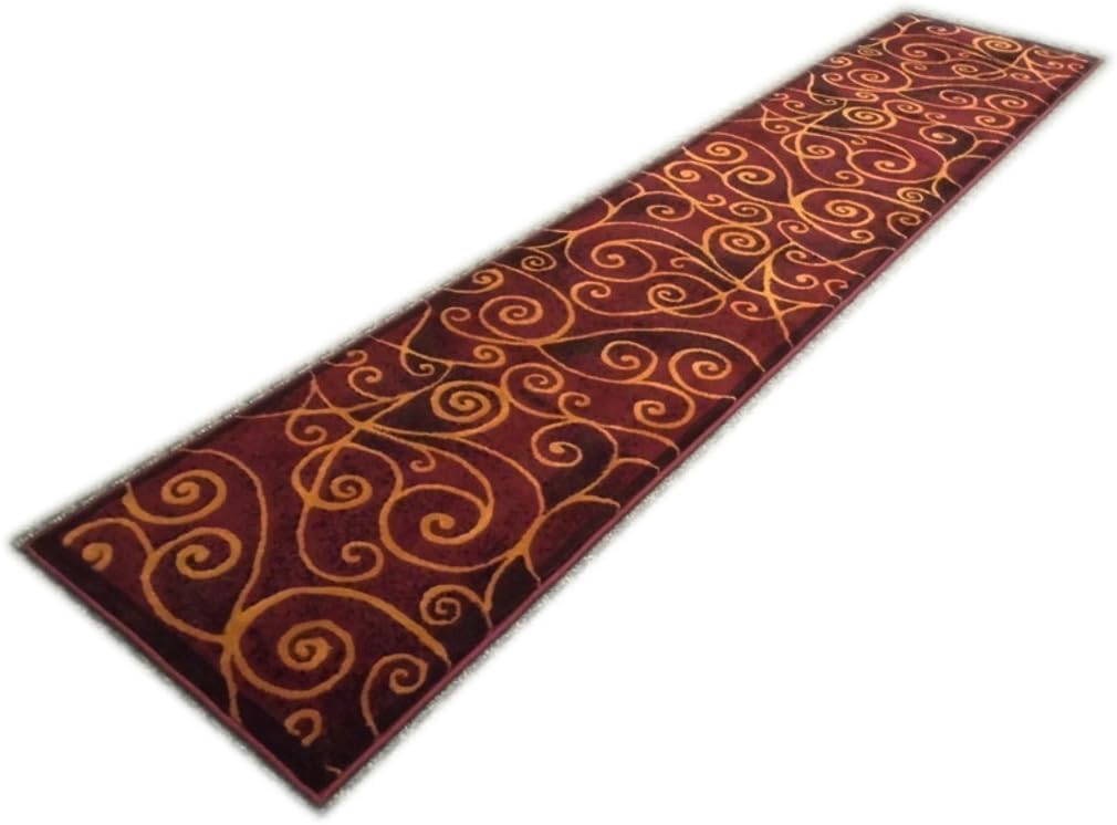 YHSF Modern Contemporary Area Rugs for Living Room, Bedroom, Office, Dining Room, Entryway – Washable, Easy to Clean, Soft Swirl Design, Modern Area Rug – 5x7 Feet, Berber