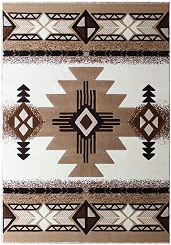 YHSF South West Native American Area Rug C318