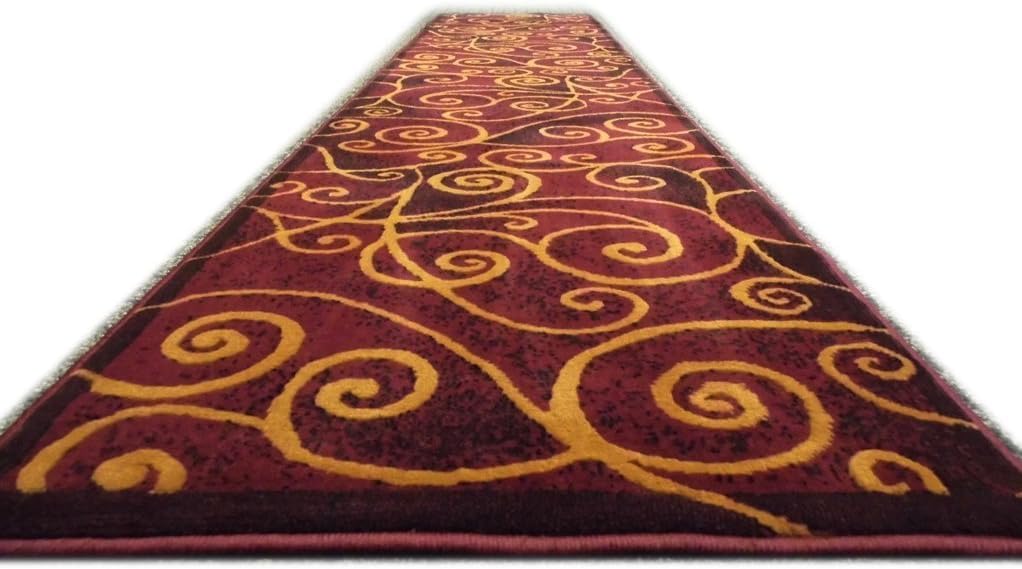 YHSF Modern Contemporary Area Rugs for Living Room, Bedroom, Office, Dining Room, Entryway – Washable, Easy to Clean, Soft Swirl Design, Modern Area Rug – 5x7 Feet, Berber