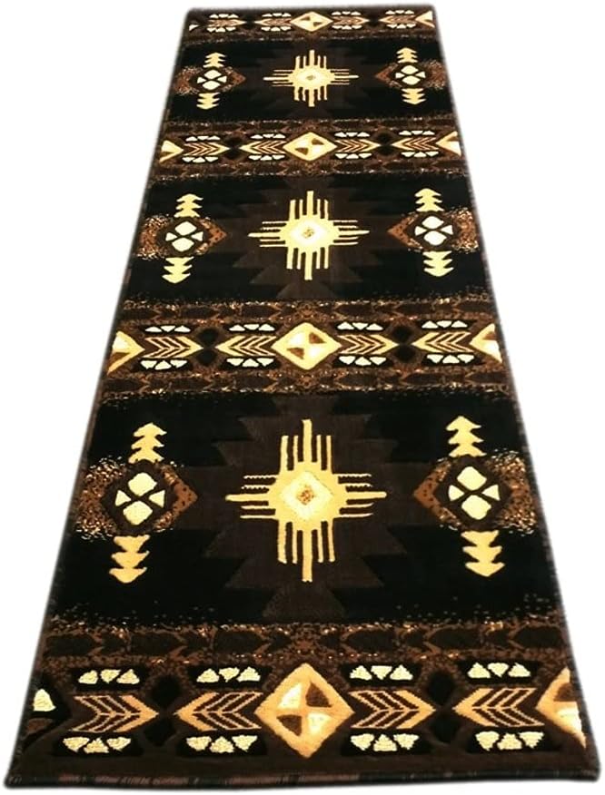YHSF South West Native American Area Rug C318