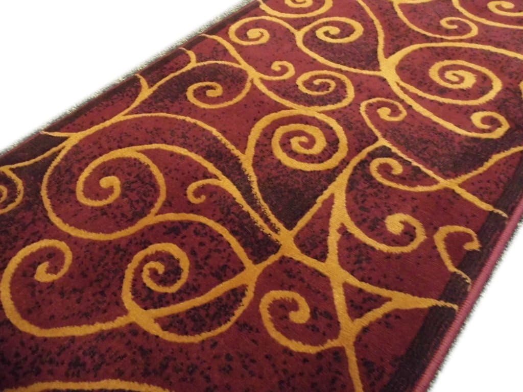 YHSF Modern Contemporary Area Rugs for Living Room, Bedroom, Office, Dining Room, Entryway – Washable, Easy to Clean, Soft Swirl Design, Modern Area Rug – 5x7 Feet, Berber