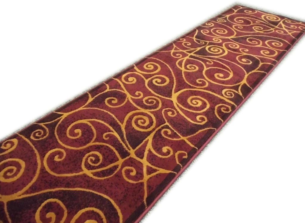 YHSF Modern Contemporary Area Rugs for Living Room, Bedroom, Office, Dining Room, Entryway – Washable, Easy to Clean, Soft Swirl Design, Modern Area Rug – 5x7 Feet, Berber