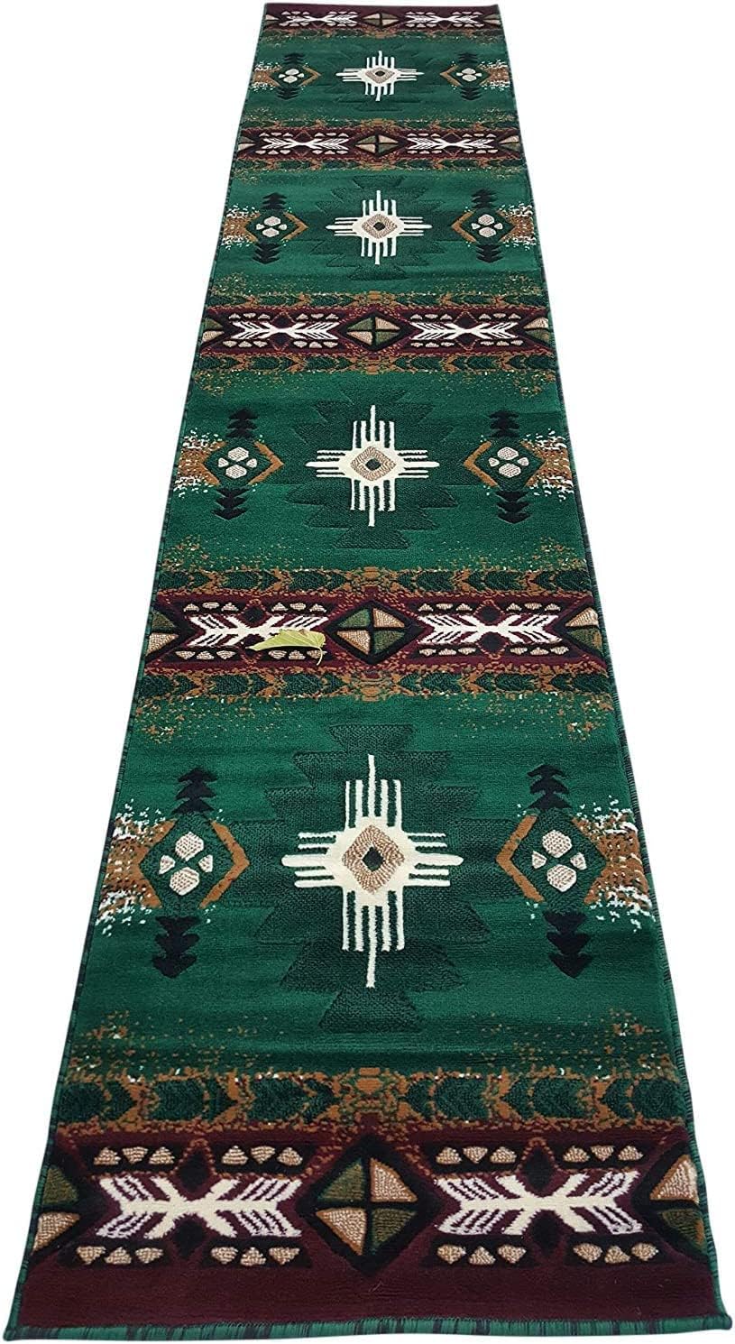 YHSF South West Native American Area Rug C318