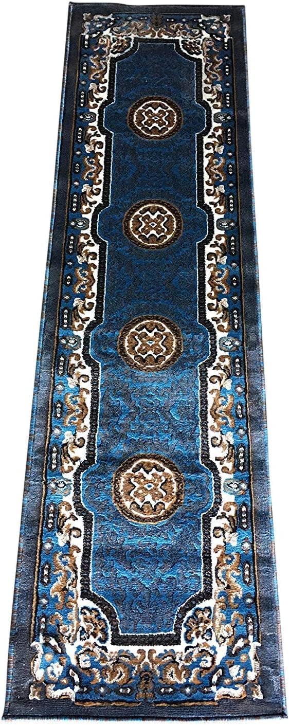 YHSF Traditional Floral Design Area Rug