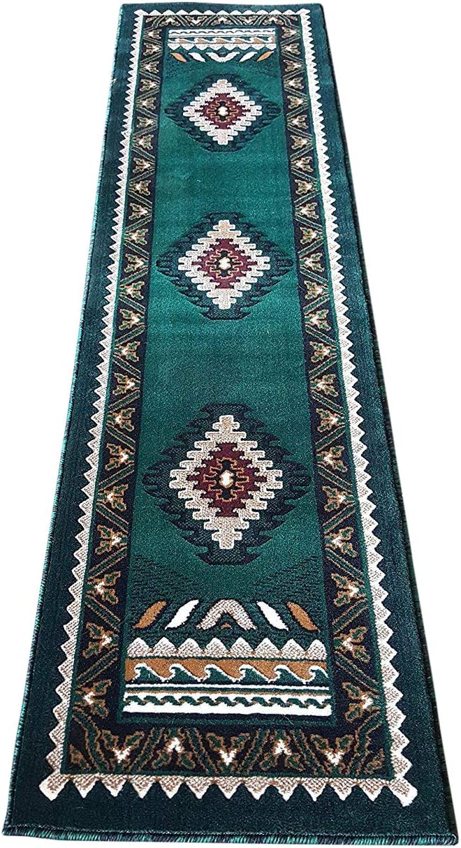 YHSF South West Native American Style Area Rug D143 Kingdom Design