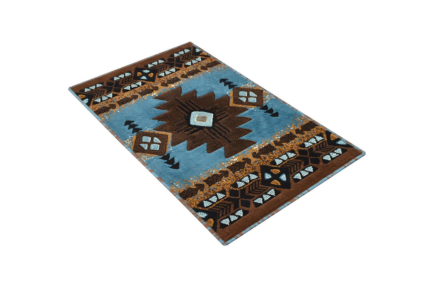YHSF South West Native American Area Rug C318