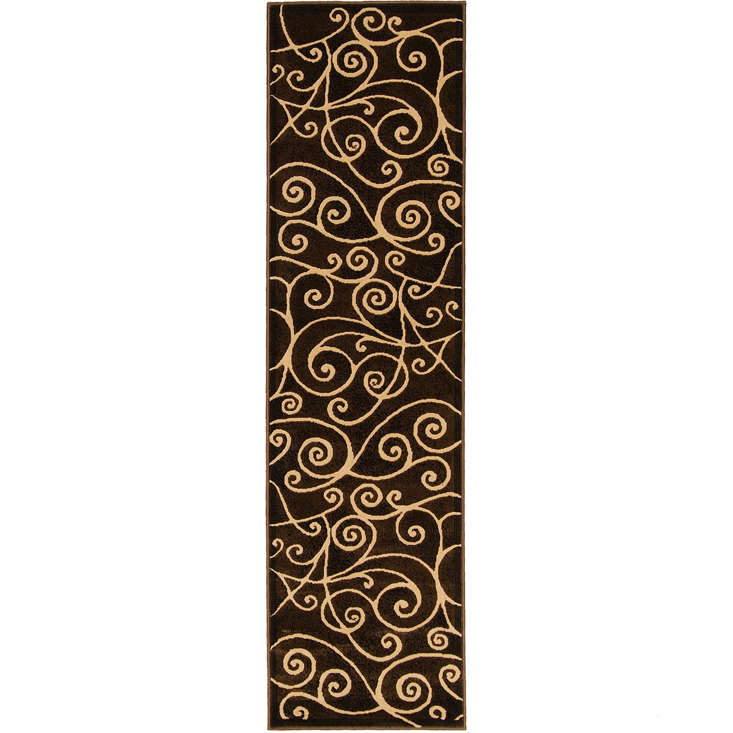 YHSF Modern Contemporary Area Rugs for Living Room, Bedroom, Office, Dining Room, Entryway – Washable, Easy to Clean, Soft Swirl Design, Modern Area Rug – 5x7 Feet, Berber