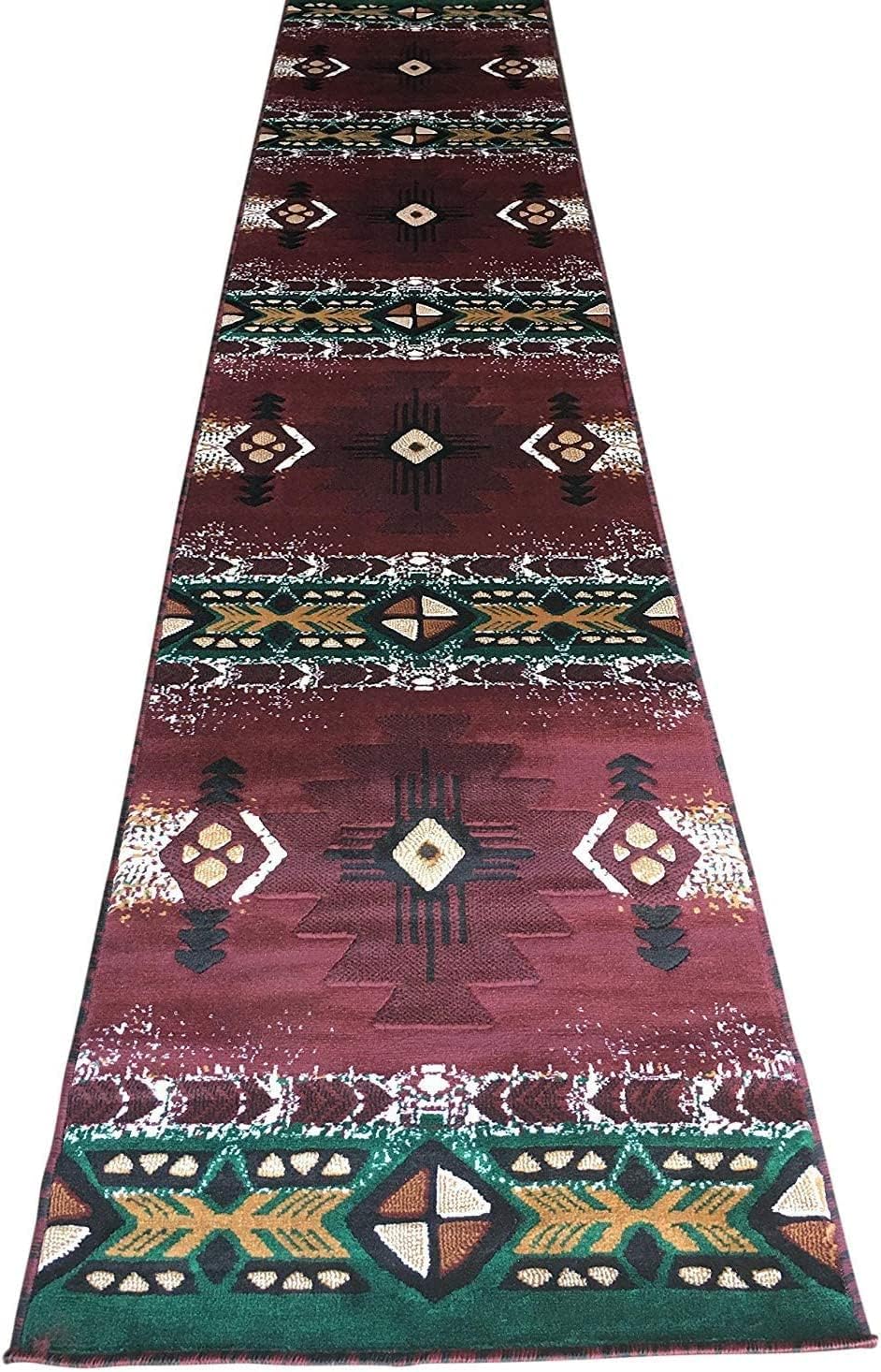 YHSF South West Native American Area Rug C318