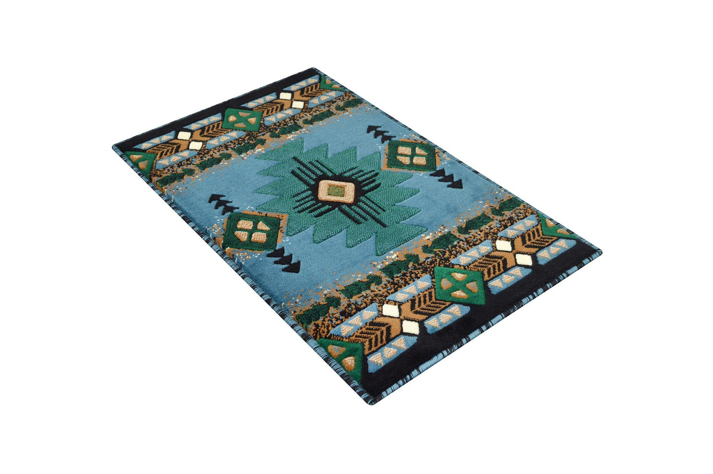 YHSF South West Native American Area Rug C318