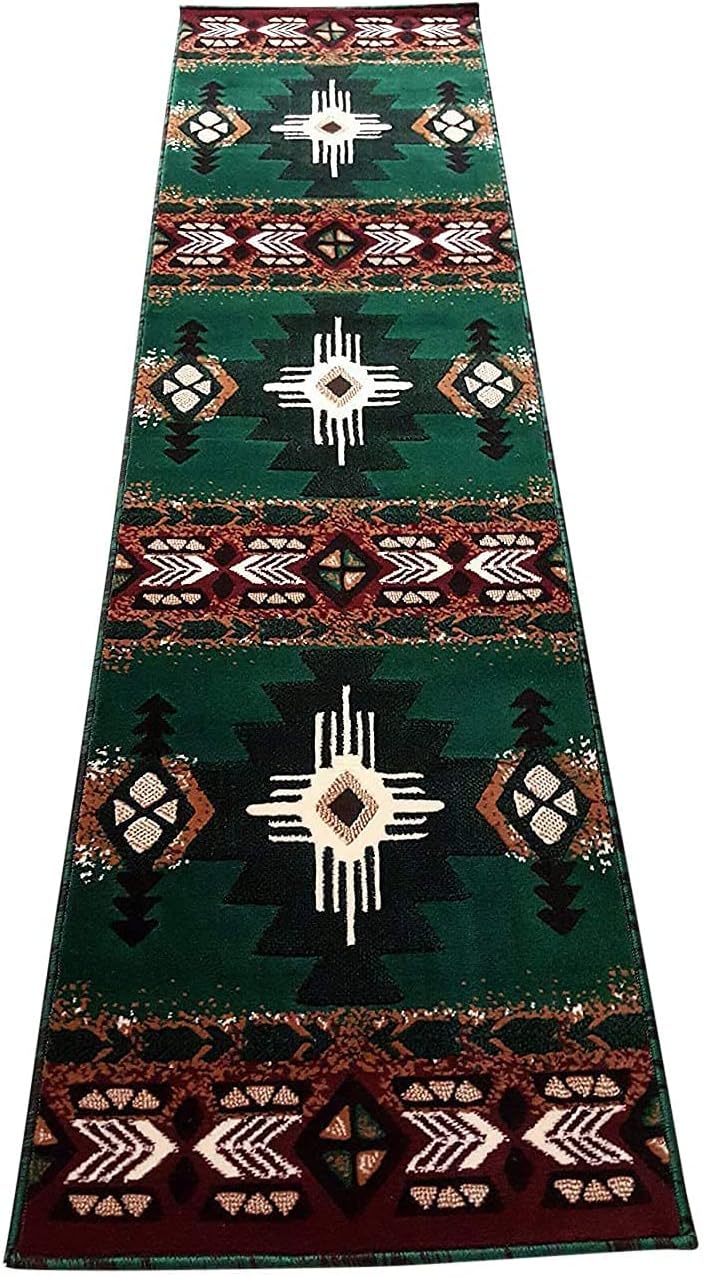 YHSF South West Native American Area Rug C318