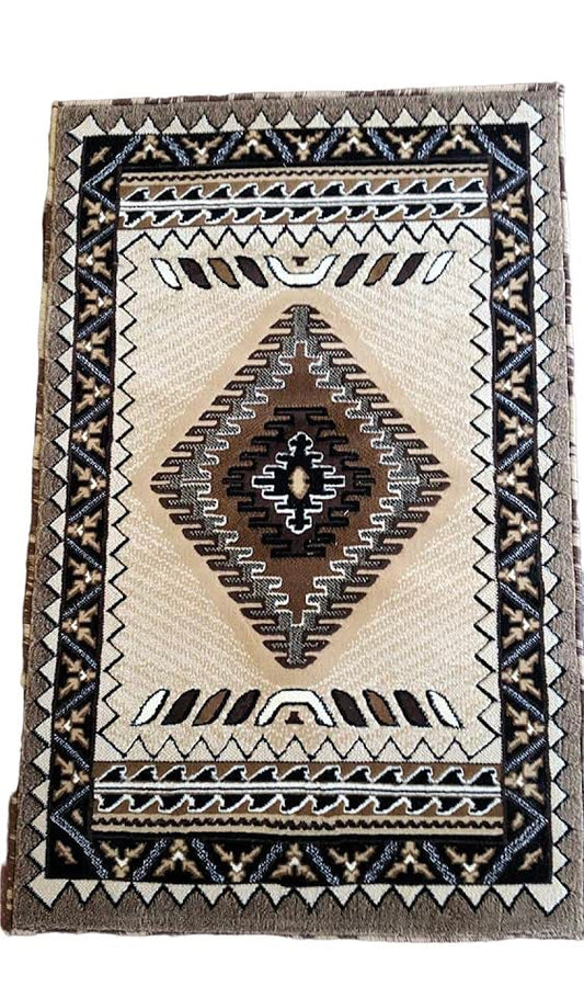YHSF South West Native American Style Area Rug D143 Kingdom Design