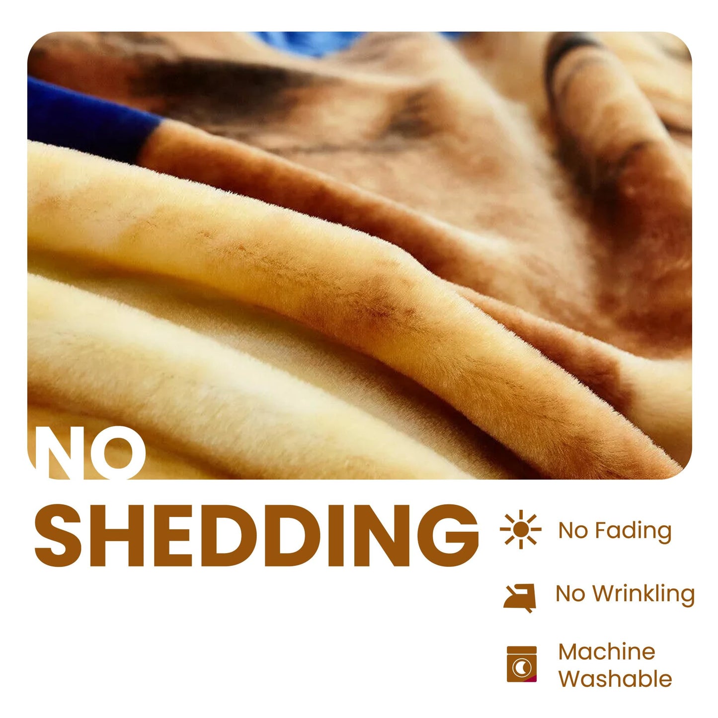 YHSF Korean Mink Blanket - 2 Ply Thick & Soft Reversible Printed Plush Throw - Warm Cozy & Comfy Korean Faux Mink Blanket - Ideal Gift, Easy Care, Fade-Proof, Peony, King Size, 6 LB, 83 in x 91 in