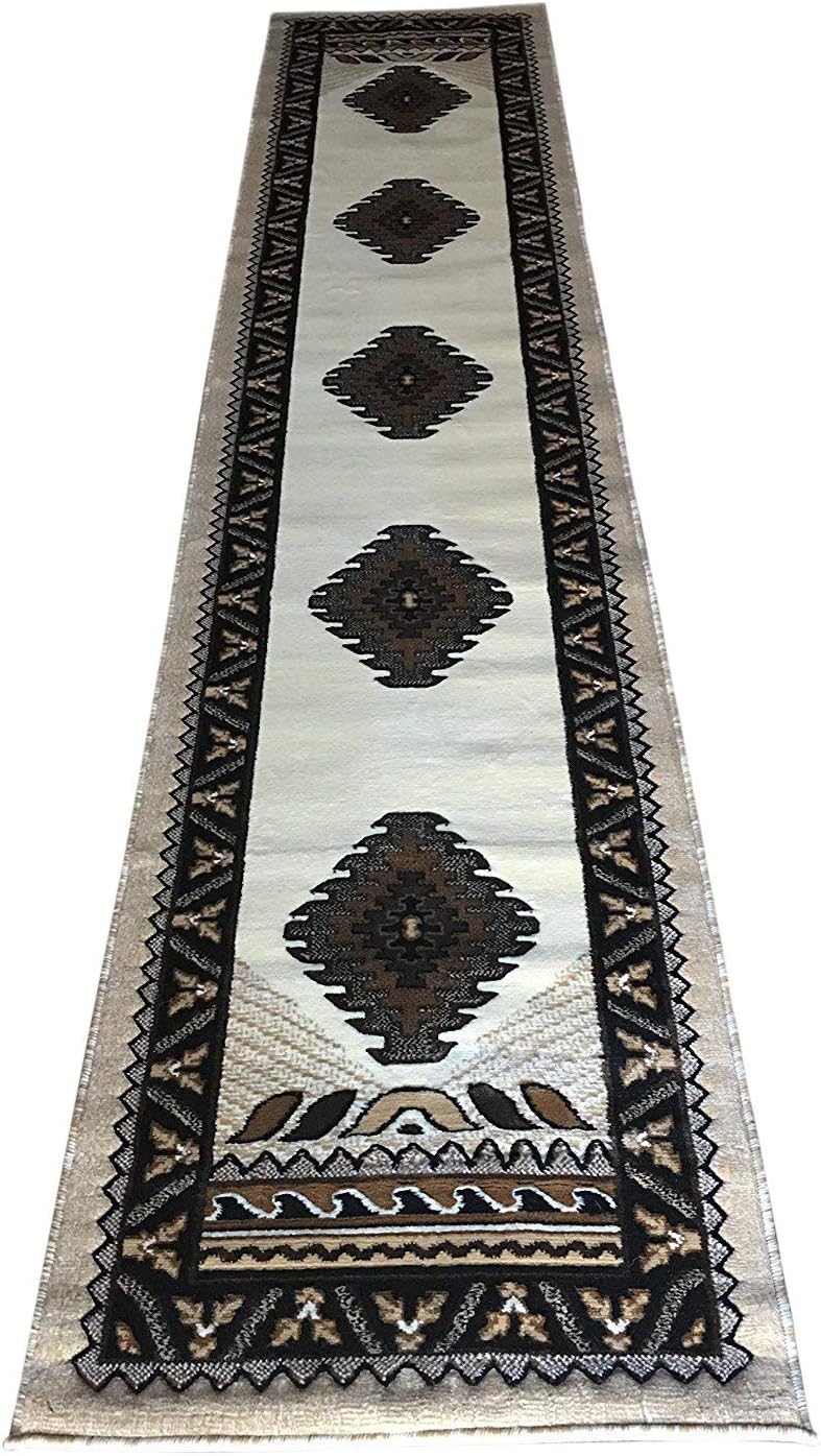 YHSF South West Native American Style Area Rug D143 Kingdom Design