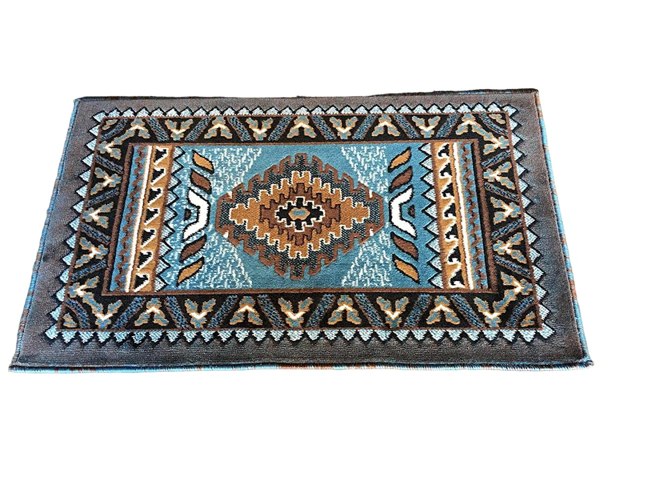 YHSF South West Native American Style Area Rug D143 Kingdom Design