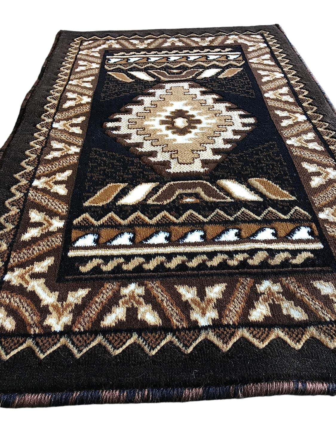 YHSF South West Native American Style Area Rug D143 Kingdom Design