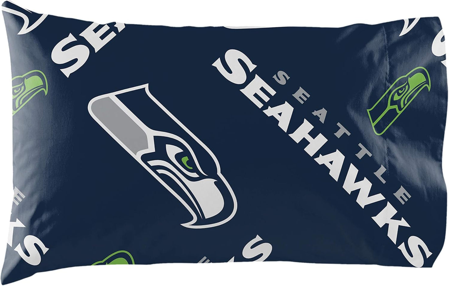 NFL Seattle Seahawks 7 PCS Comforter set Queen Size Bed in Bag Set