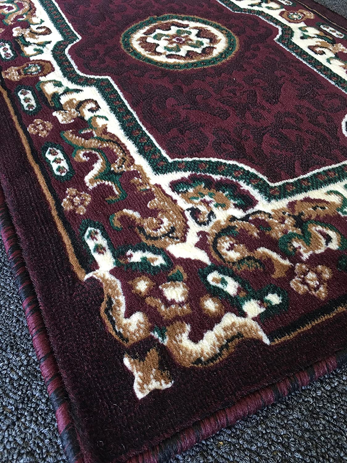 YHSF Traditional Floral Design Area Rug