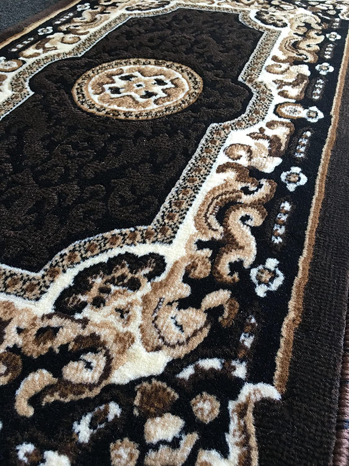 YHSF Traditional Floral Design Area Rug