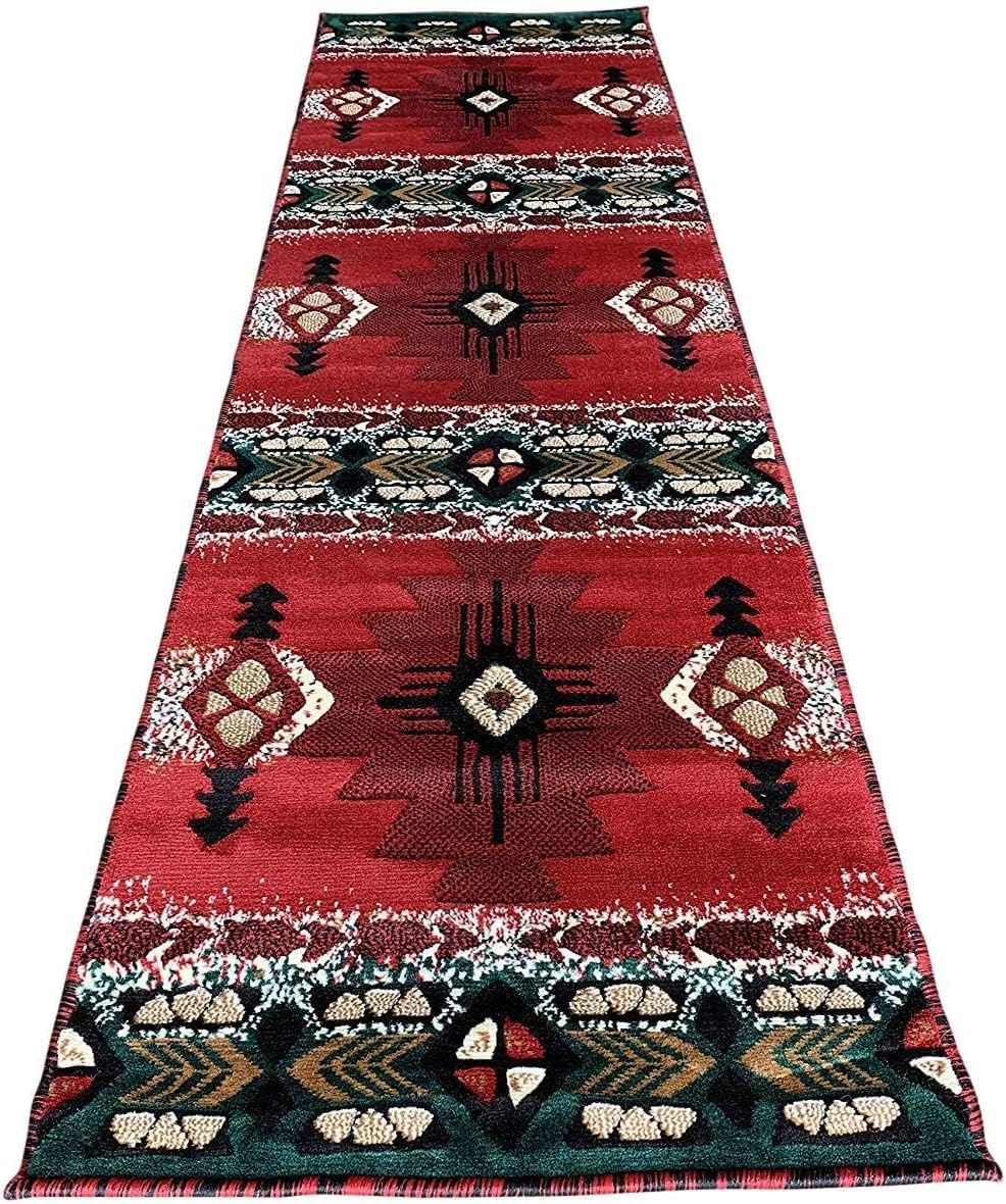 YHSF South West Native American Area Rug C318