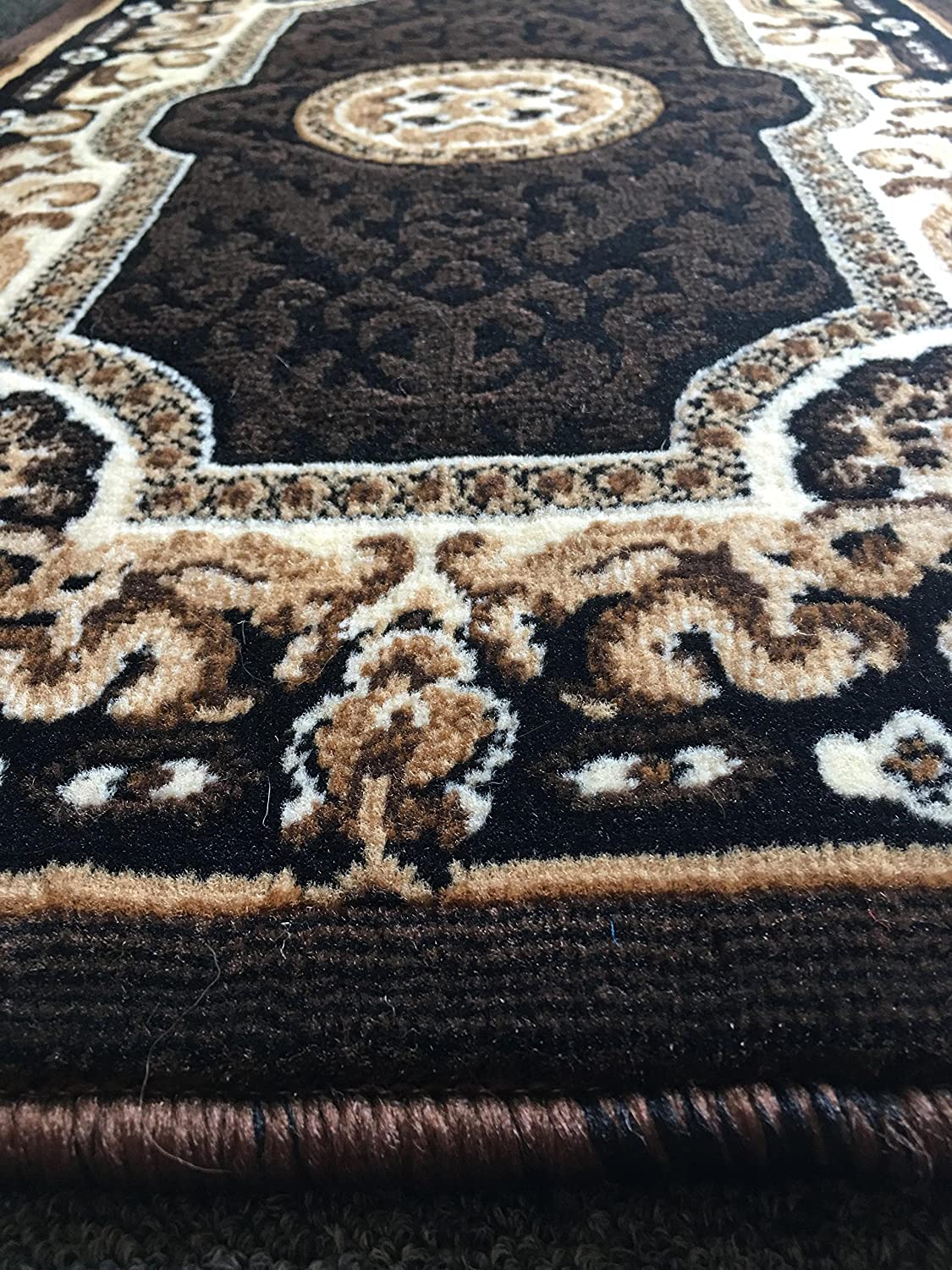 YHSF Traditional Floral Design Area Rug