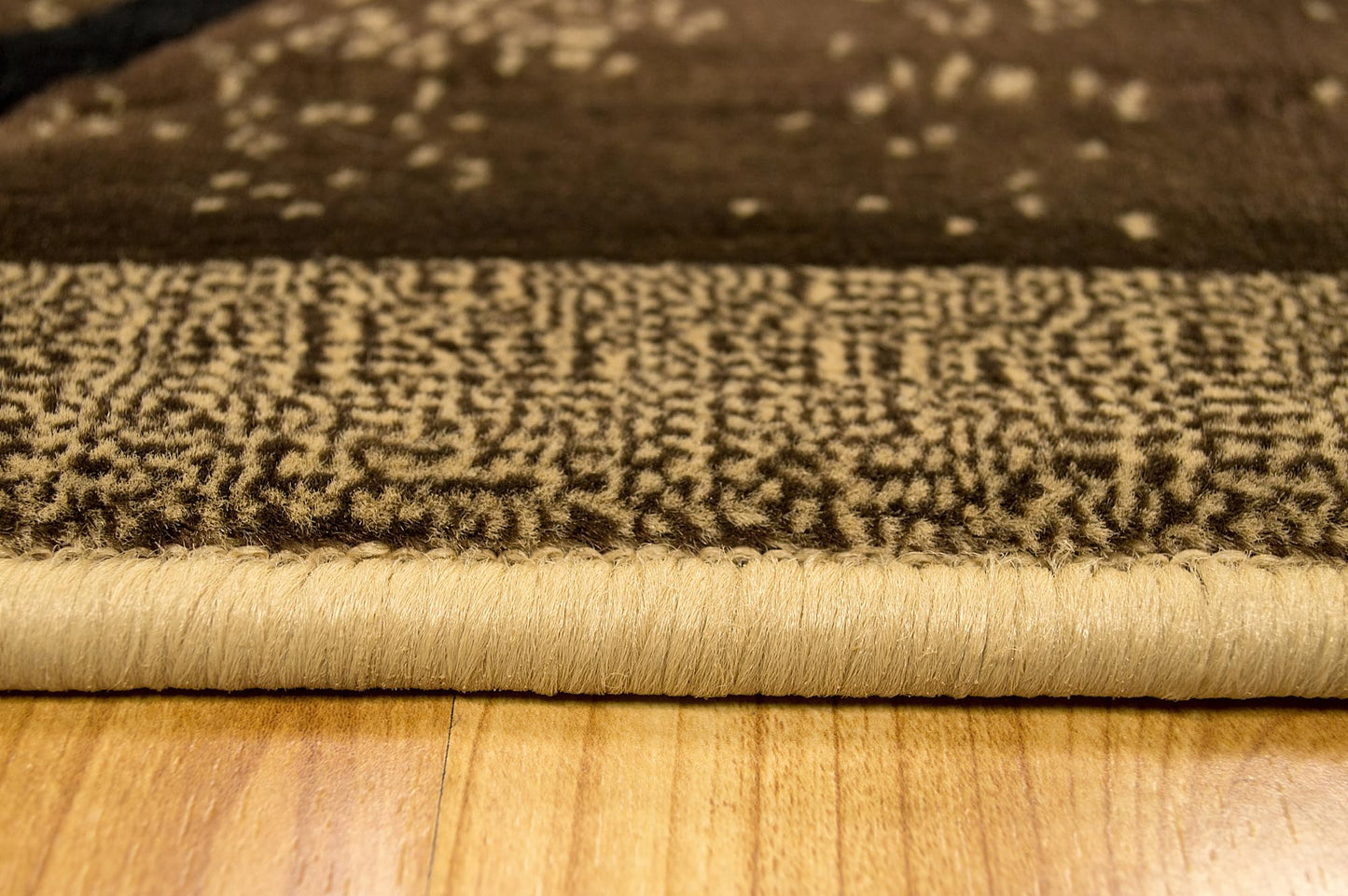 YHSF Modern Contemporary Area Rugs for Living Room, Bedroom, Office, Dining Room, Entryway – Washable, Easy to Clean, Soft Swirl Design, Modern Area Rug – 5x7 Feet, Berber