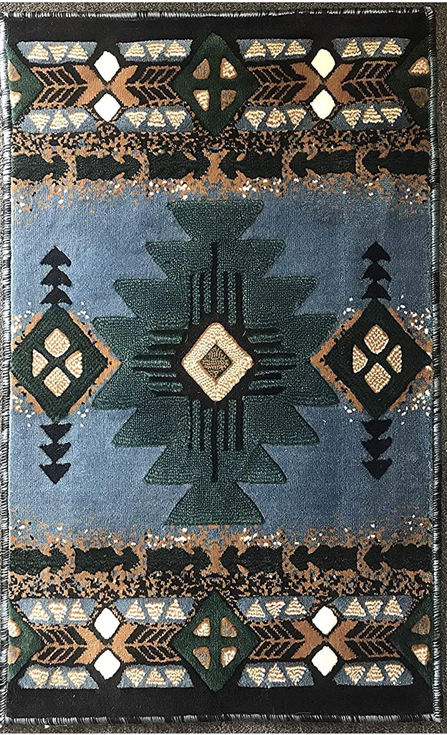 YHSF South West Native American Area Rug C318