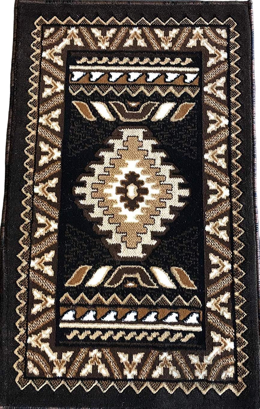 YHSF South West Native American Style Area Rug D143 Kingdom Design
