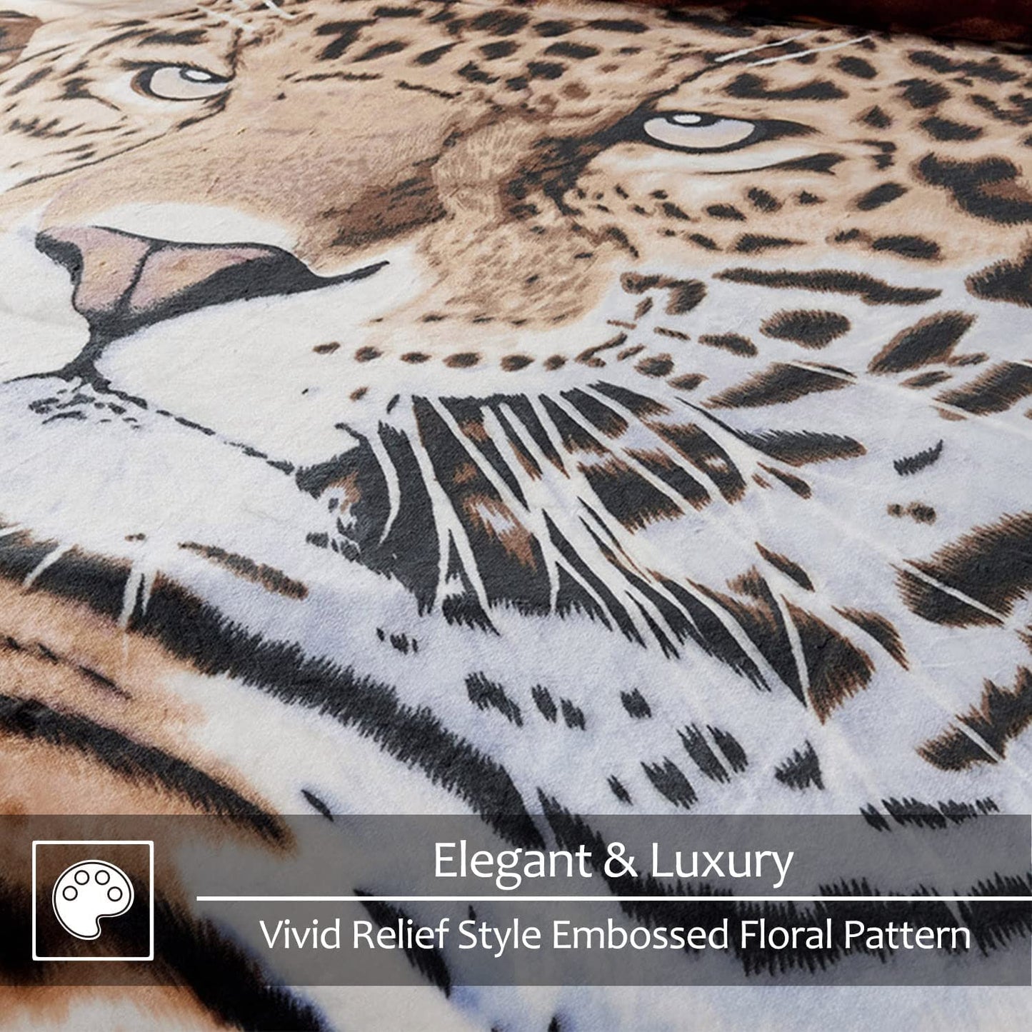 YHSF Korean Mink Blanket - 2 Ply Thick & Soft Reversible Printed Plush Throw - Warm Cozy & Comfy Korean Faux Mink Blanket - Ideal Gift, Easy Care, Fade-Proof, Peony, King Size, 6 LB, 83 in x 91 in