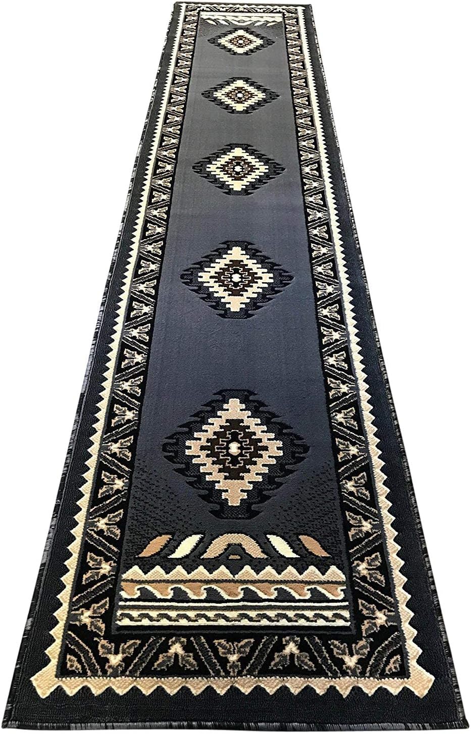 YHSF South West Native American Style Area Rug D143 Kingdom Design