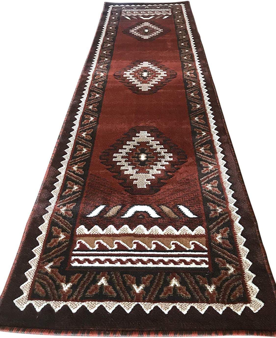 YHSF South West Native American Style Area Rug D143 Kingdom Design