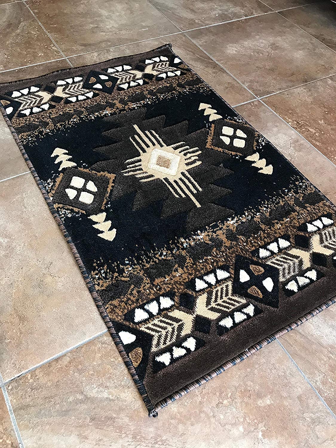 YHSF South West Native American Area Rug C318