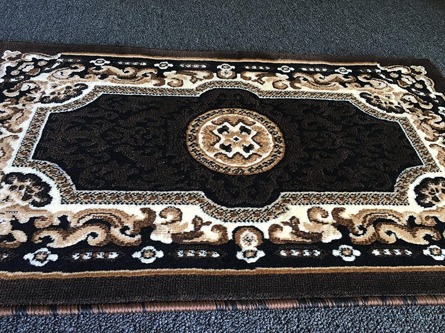 YHSF Traditional Floral Design Area Rug