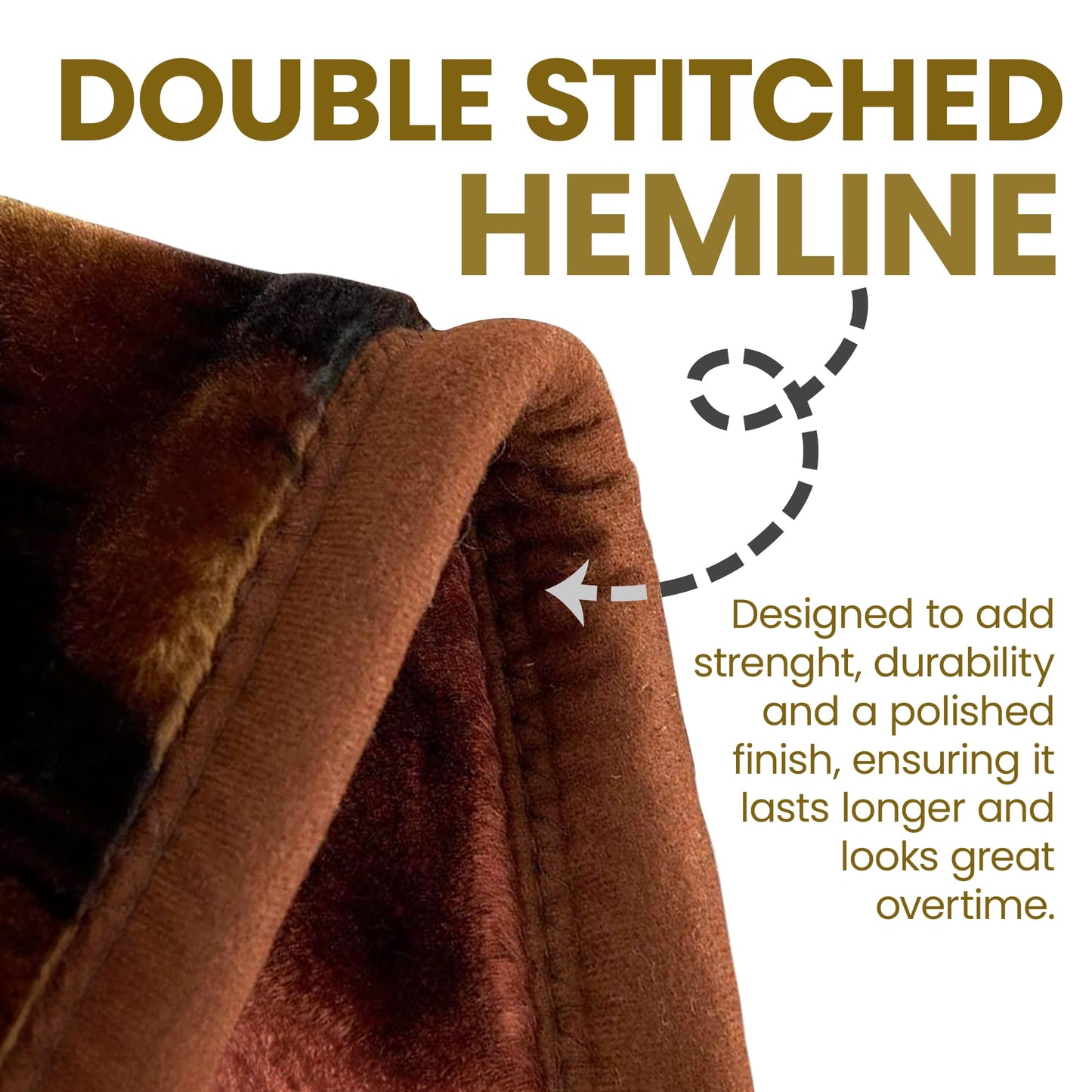 YHSF Korean Mink Blanket - 2 Ply Thick & Soft Reversible Printed Plush Throw - Warm Cozy & Comfy Korean Faux Mink Blanket - Ideal Gift, Easy Care, Fade-Proof, Peony, King Size, 6 LB, 83 in x 91 in