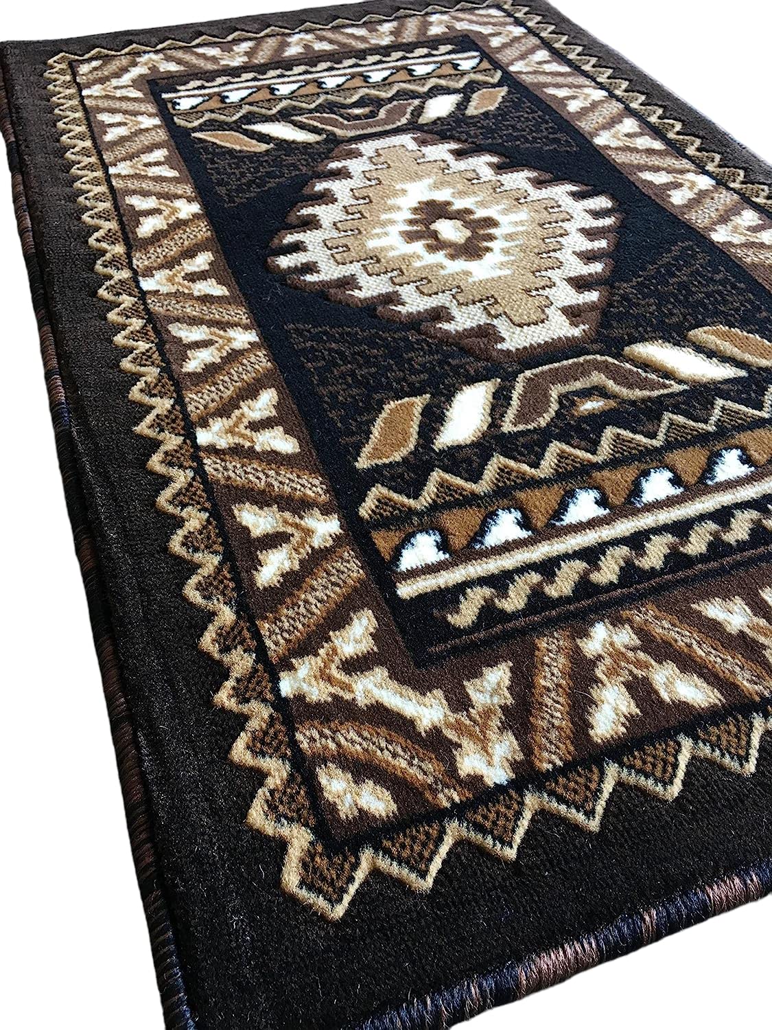 YHSF South West Native American Style Area Rug D143 Kingdom Design