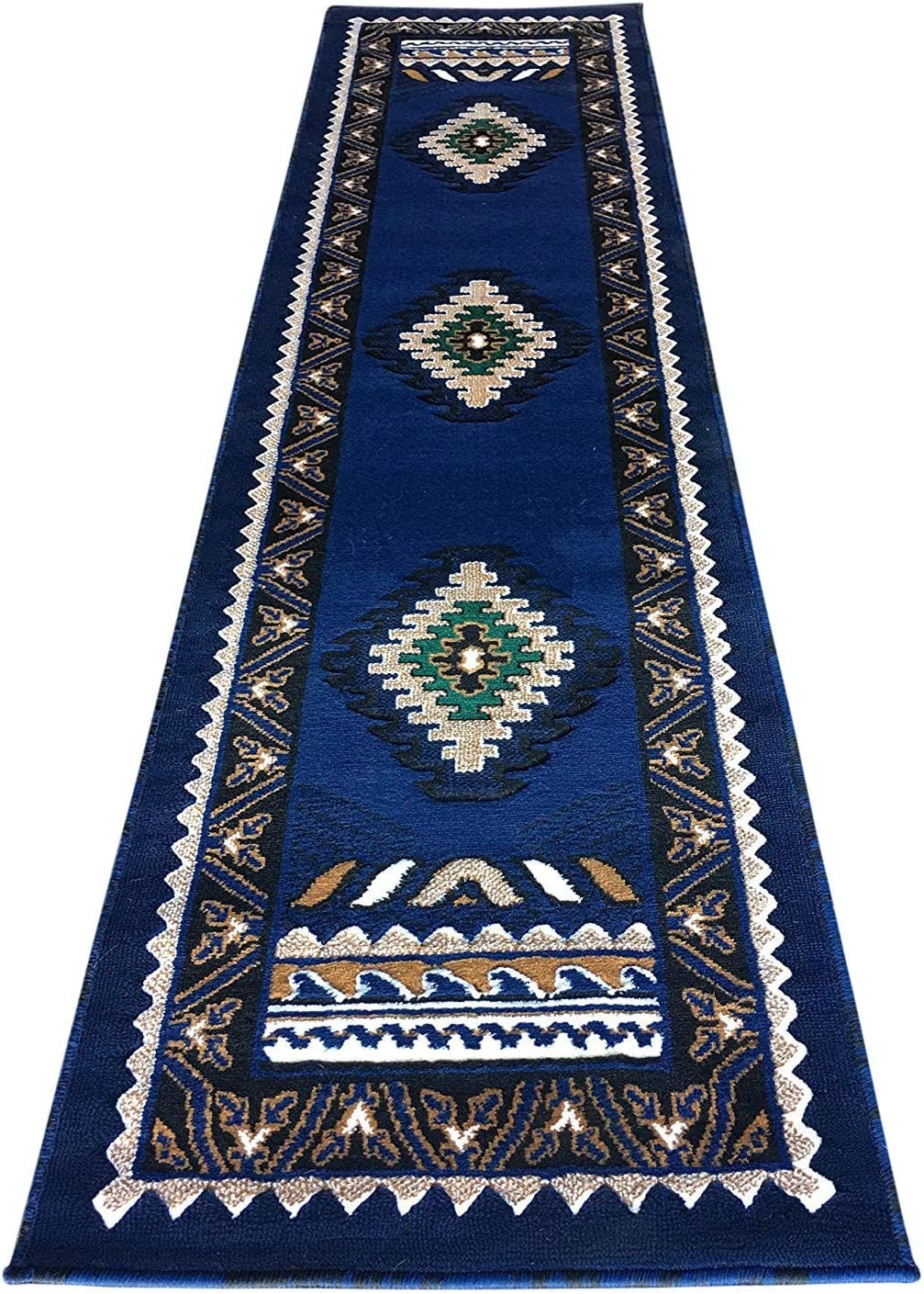 YHSF South West Native American Style Area Rug D143 Kingdom Design