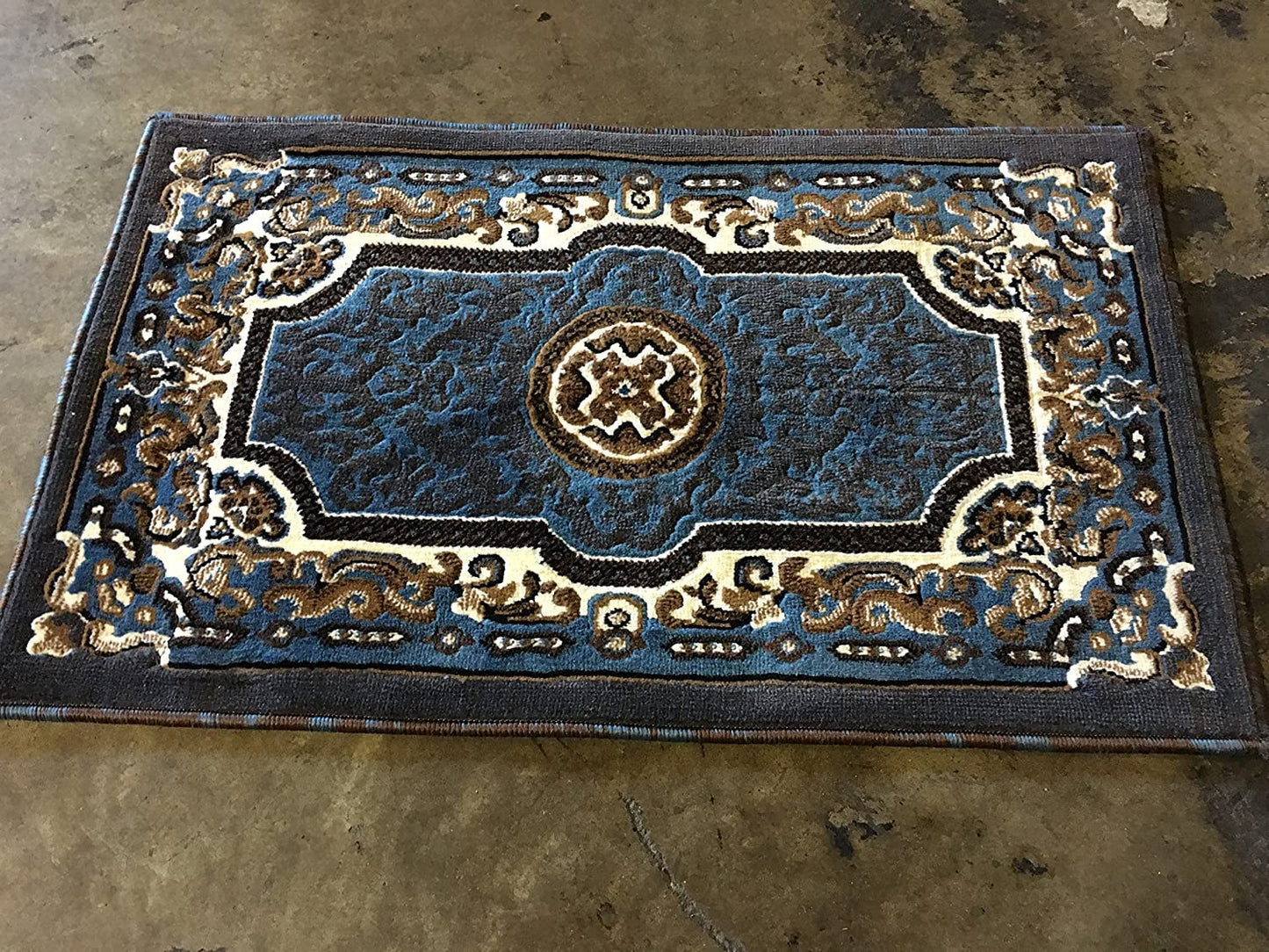 YHSF Traditional Floral Design Area Rug