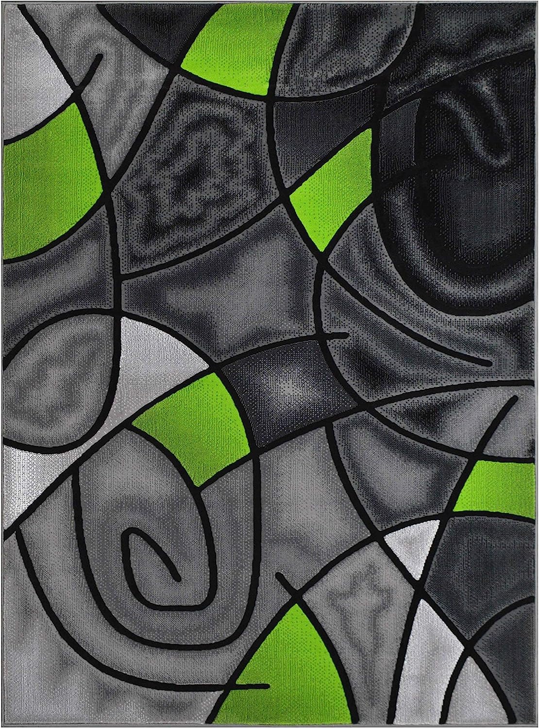 YHSF Modern Contemporary Area Rug for Living Room Bedroom Office Rug Trendz Style