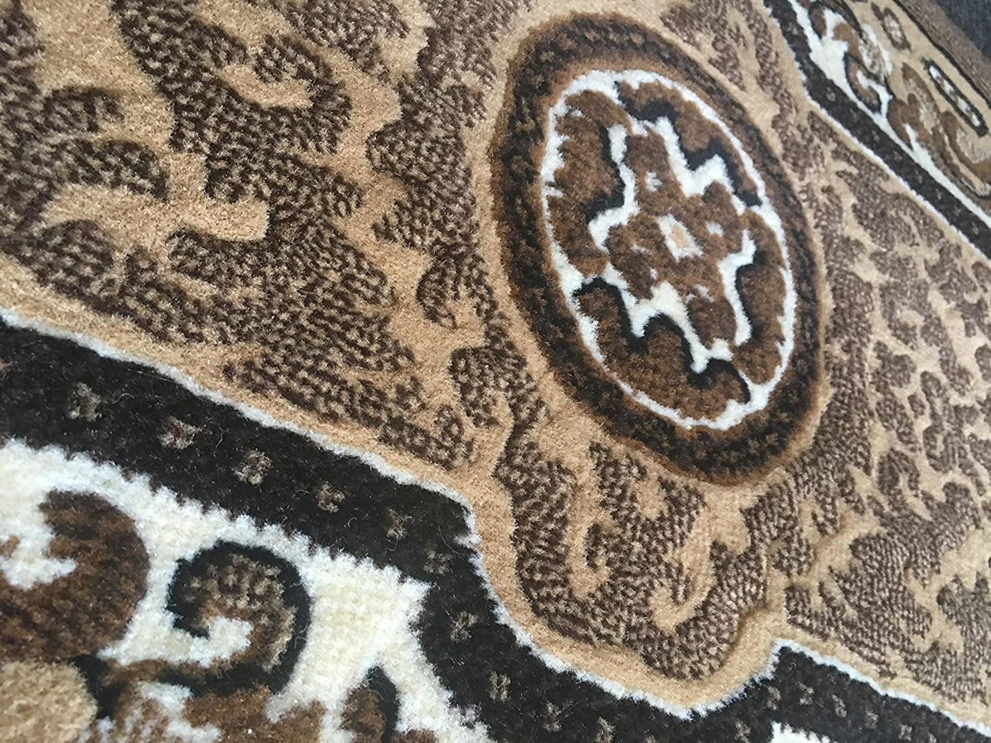 YHSF Traditional Floral Design Area Rug