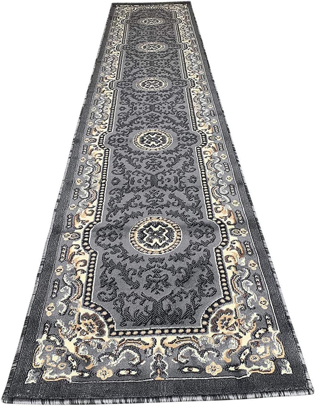 YHSF Traditional Floral Design Area Rug