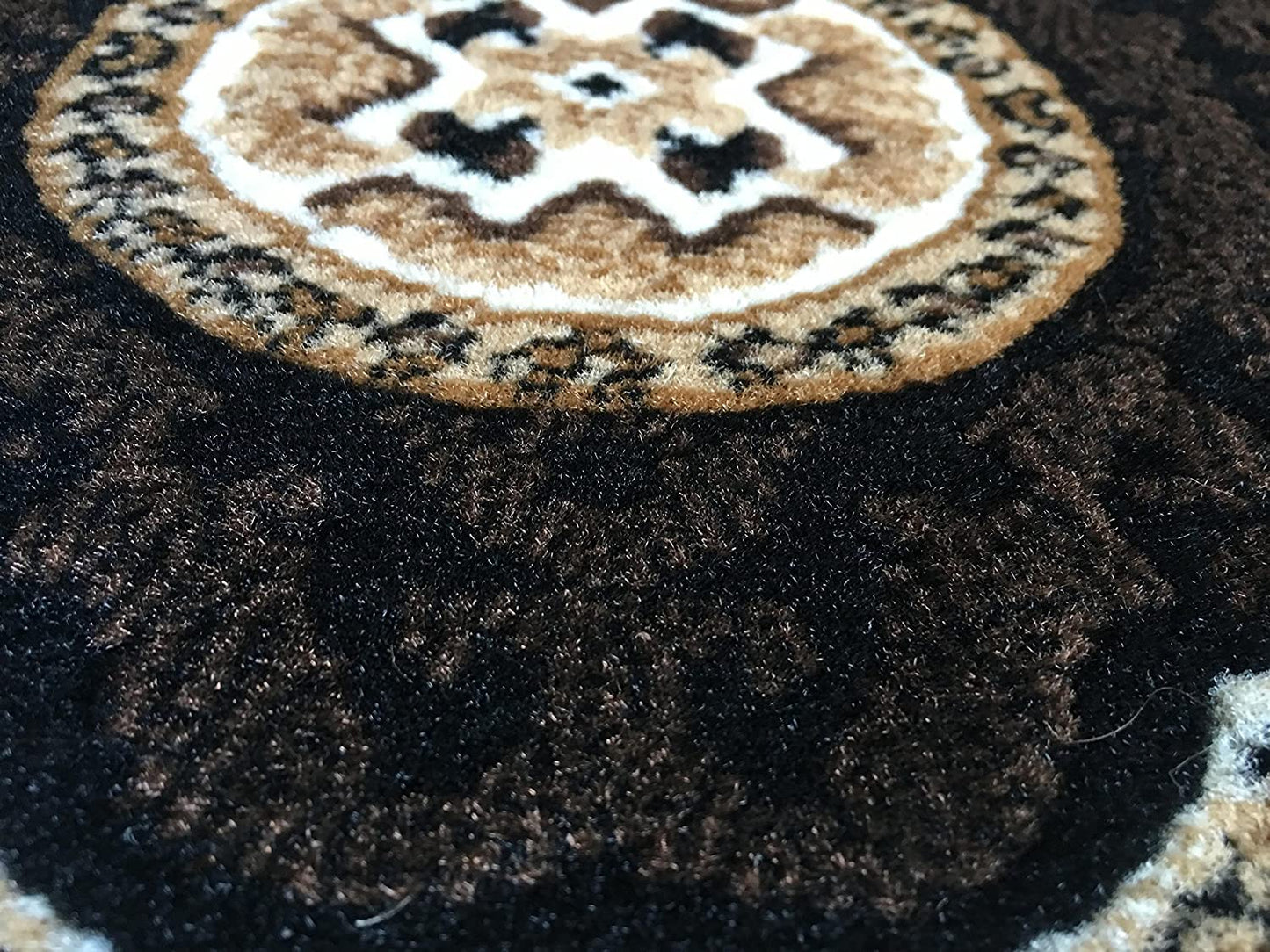 YHSF Traditional Floral Design Area Rug