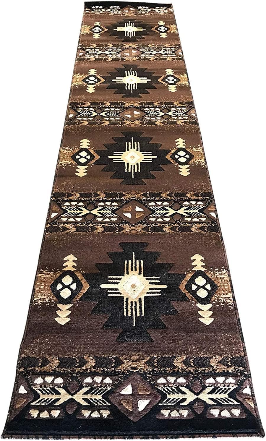 YHSF South West Native American Area Rug C318