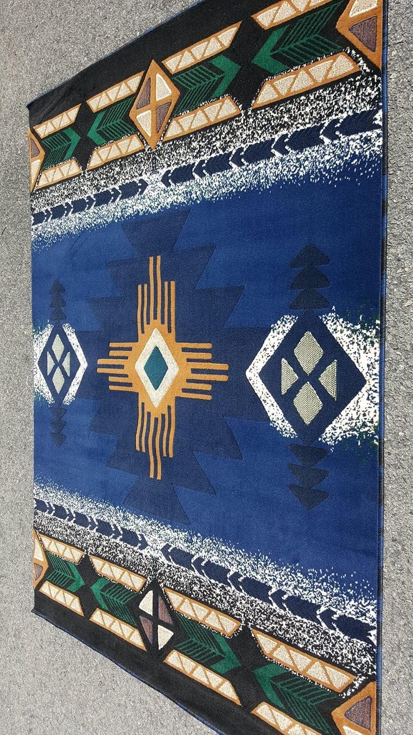 YHSF South West Native American Area Rug C318