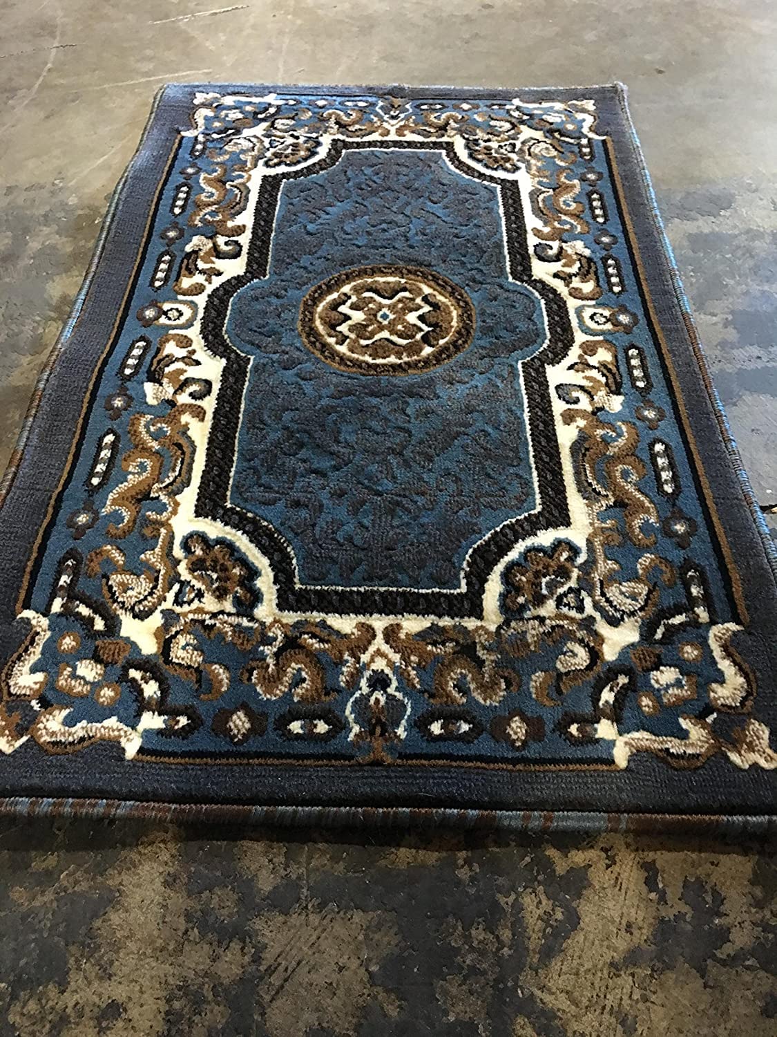 YHSF Traditional Floral Design Area Rug