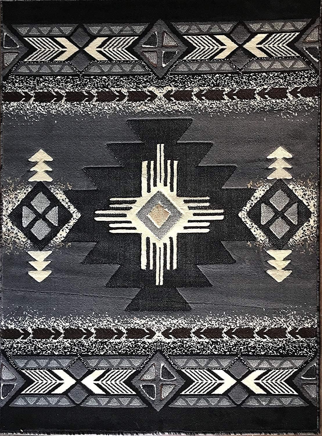 YHSF South West Native American Area Rug C318