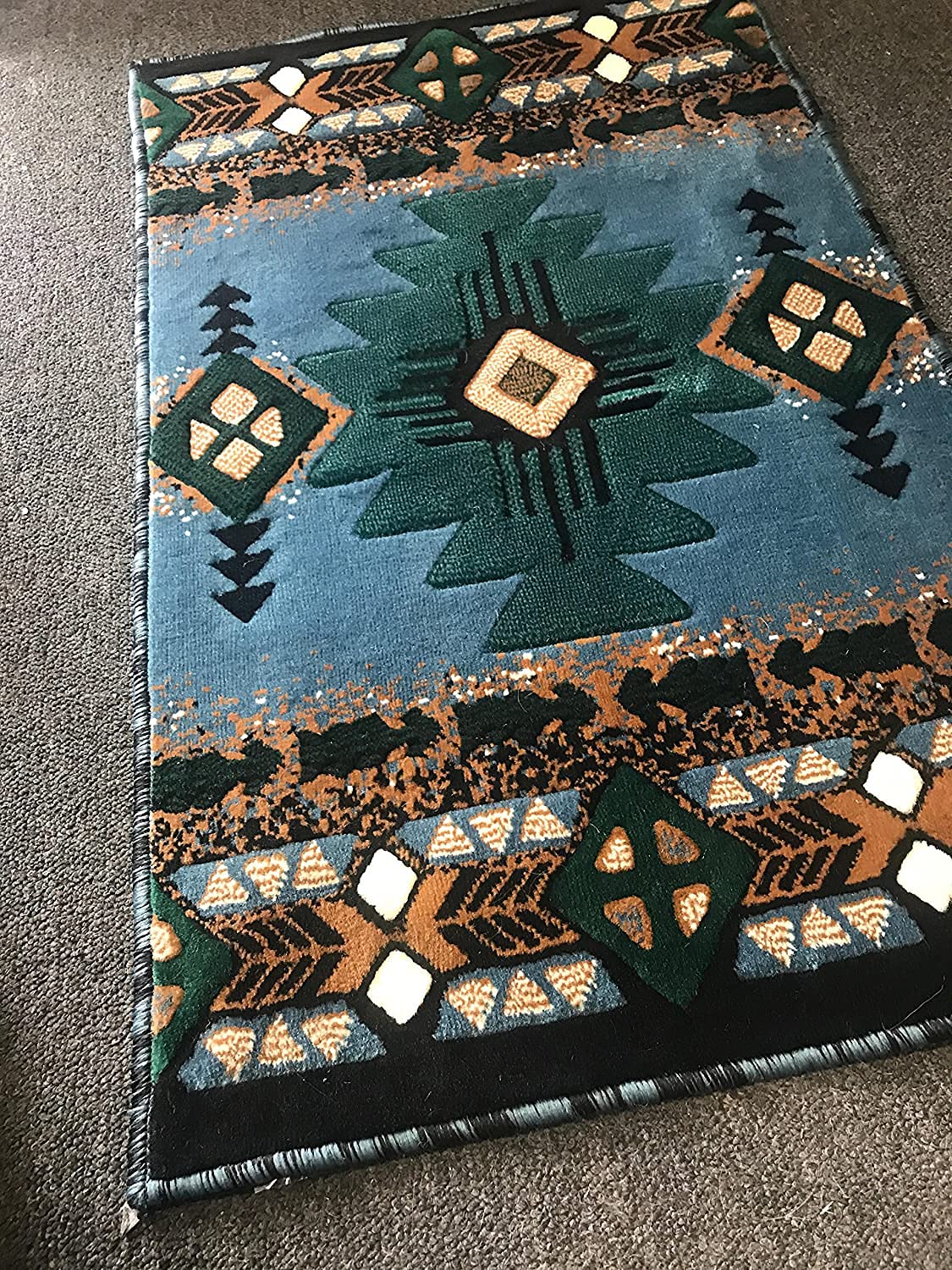 YHSF South West Native American Area Rug C318