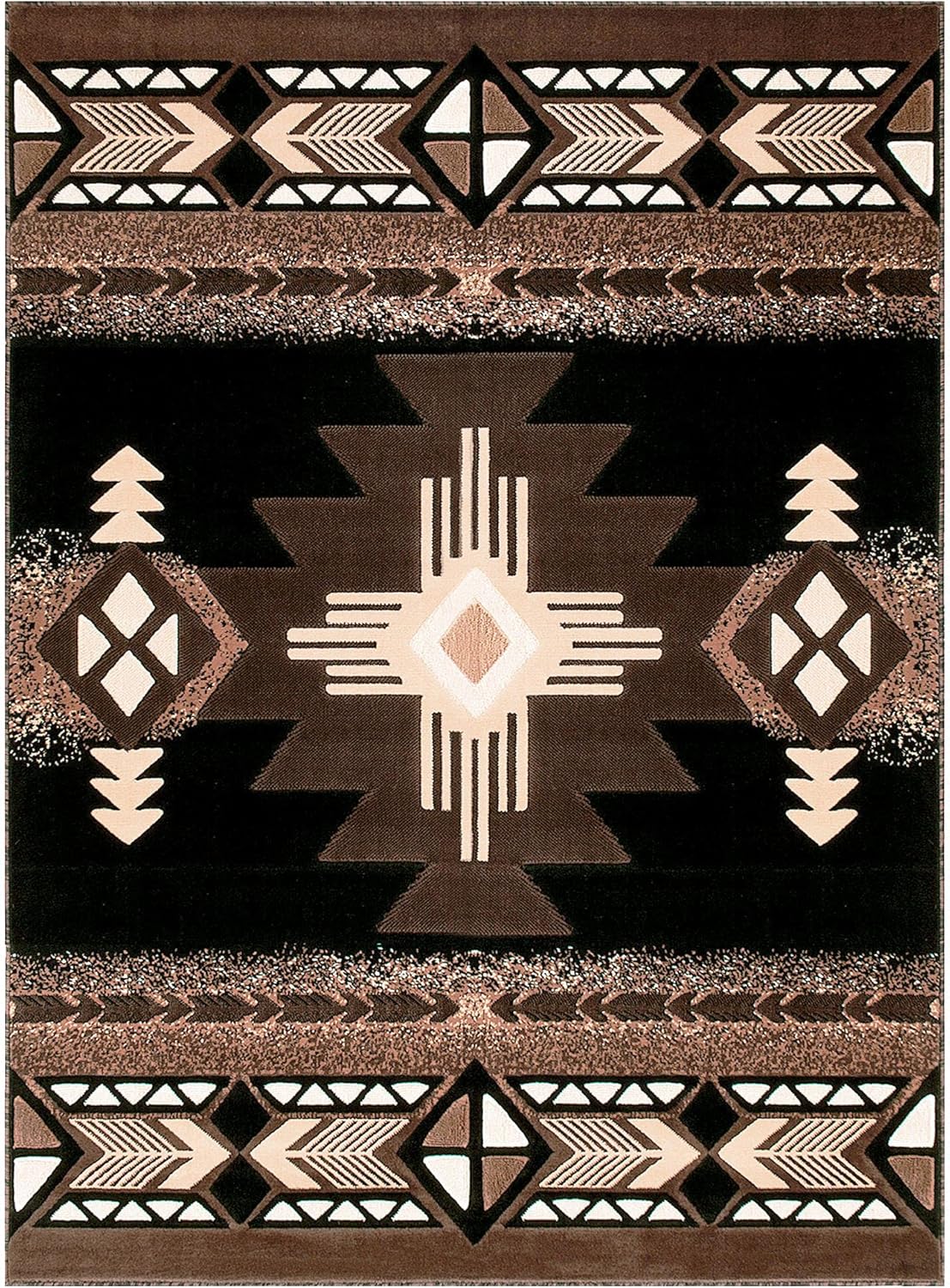 YHSF South West Native American Area Rug C318