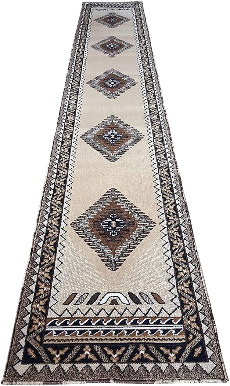 YHSF South West Native American Style Area Rug D143 Kingdom Design